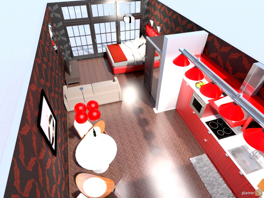 Apartment #1113546 by Victoria Schwartz