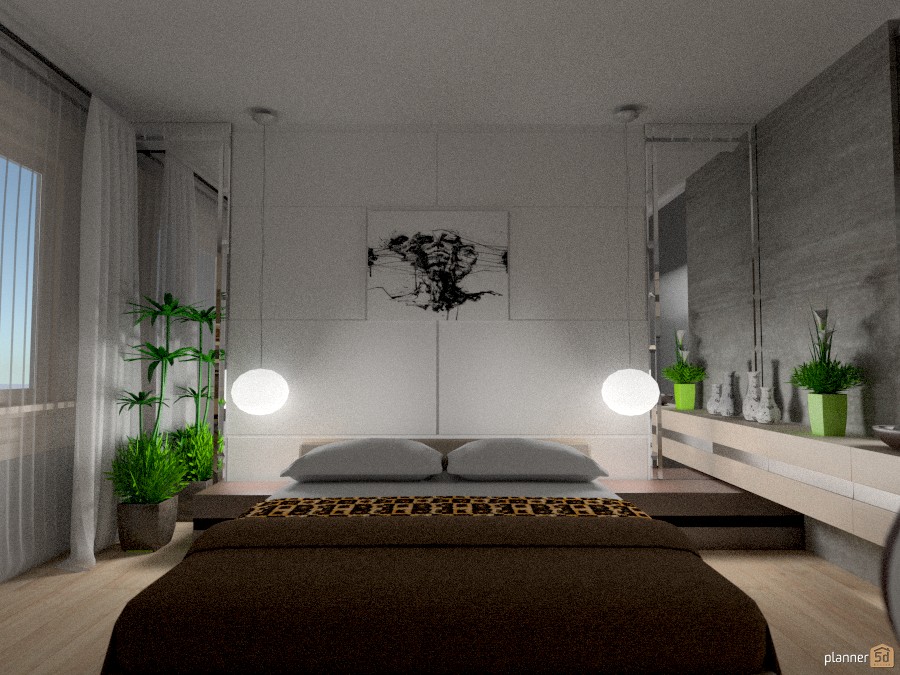 Loft #2 Bedroom #955109 by Moonface