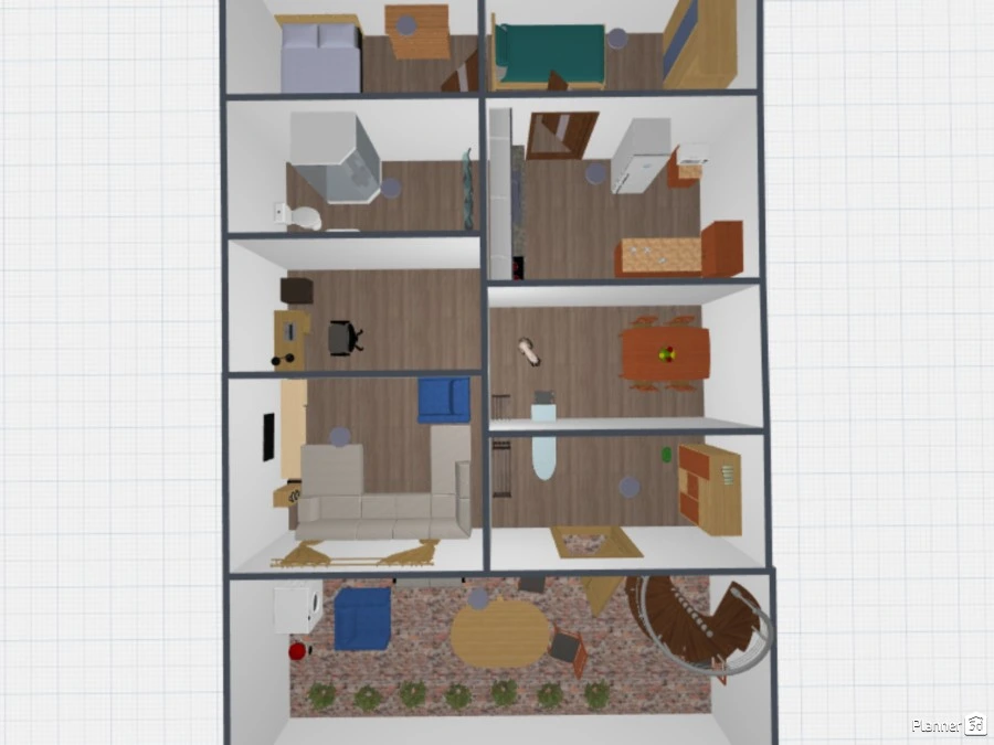 Plano de casa #3026128 by Lizeth García Jiménez