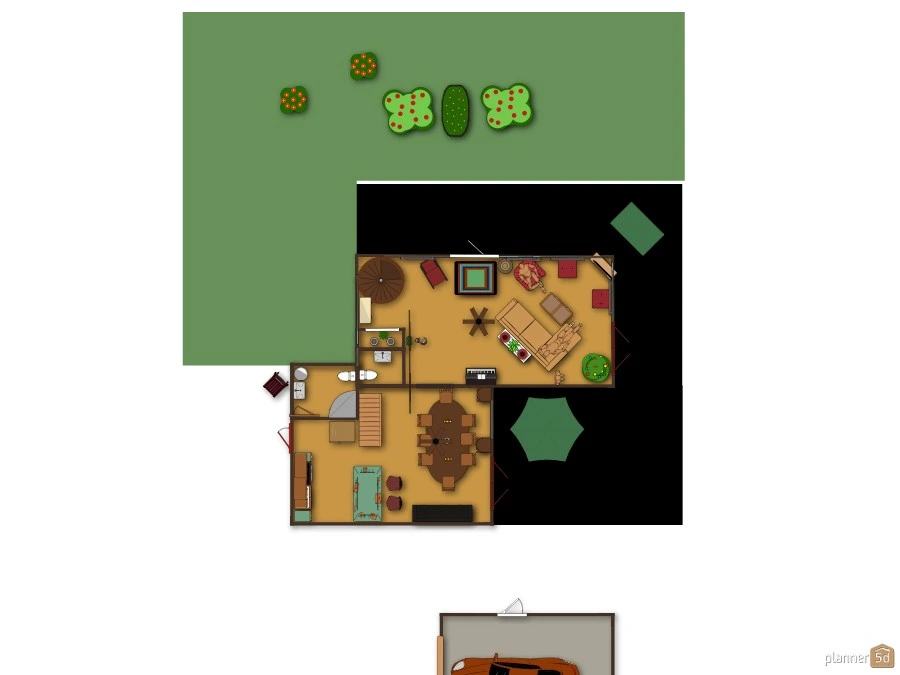 Our House Addition copy circular stair config #50109 by Tesa Jordan