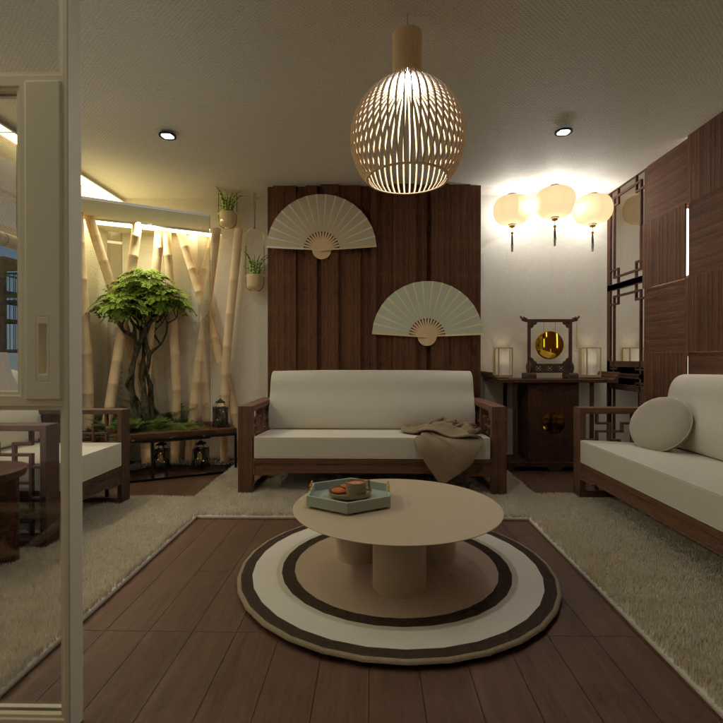 Japanese-style Living Room #15377799 by Editors Choice
