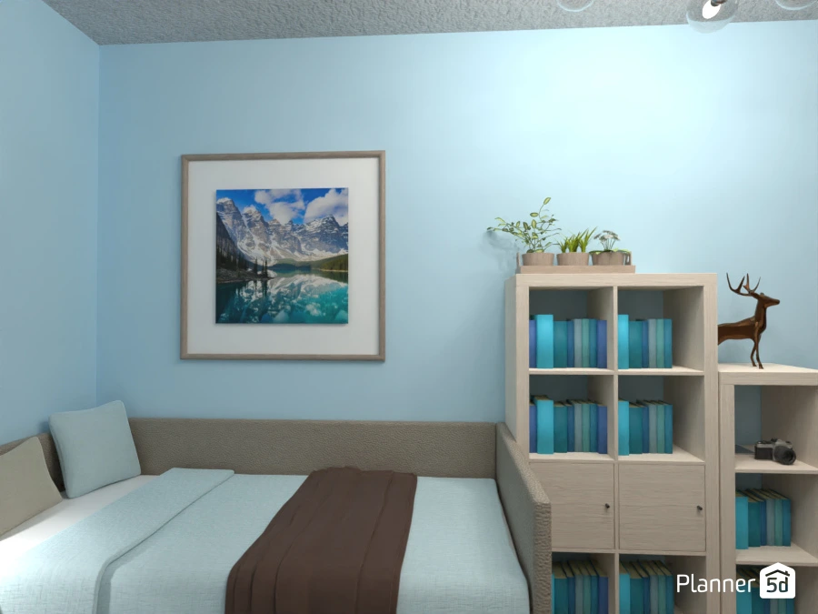 Blue bedroom/kids room #121355 by Emma M.