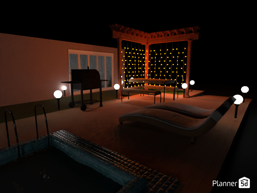 Deck Piscina #12446555 by Luciane Fattori