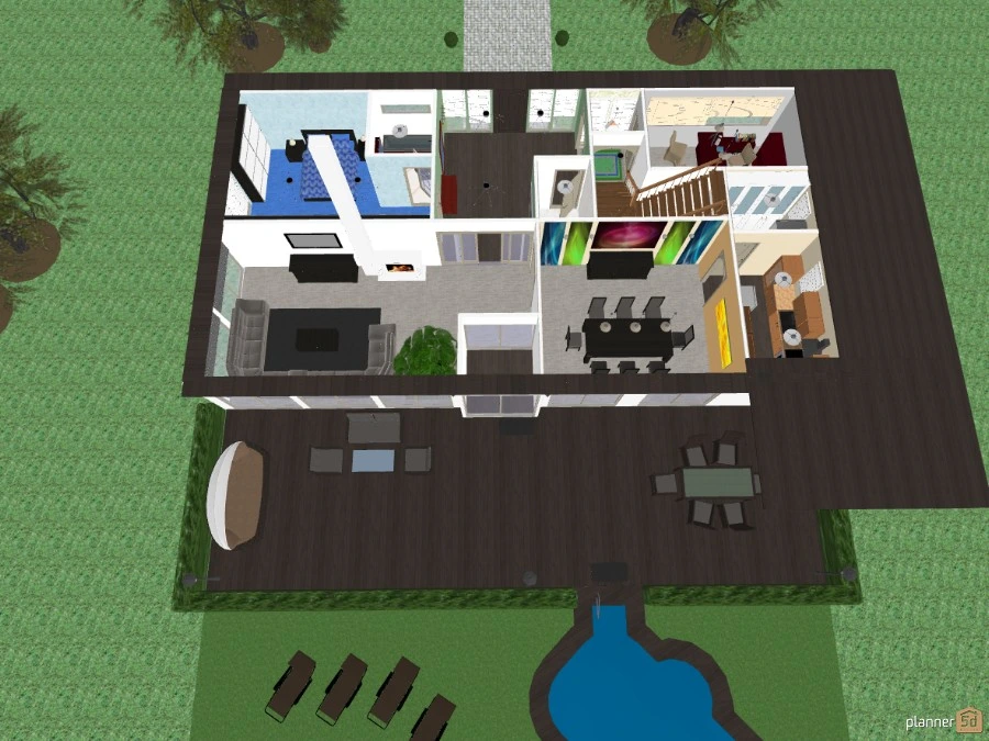 the idea of a large villa ... House no. 63 #2918464 by Siegfried Peter