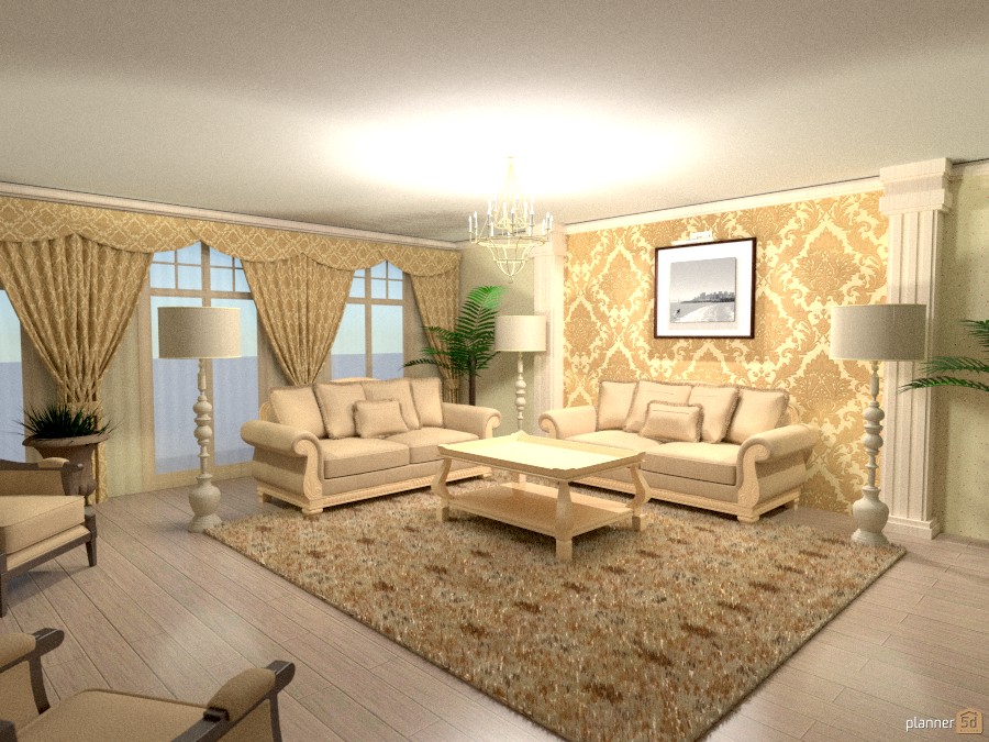 гостиная 1 #1188478 by Mila