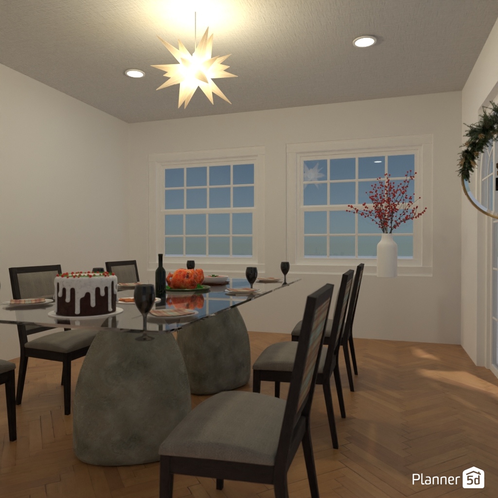 DB: Thanksgiving Day - room shell copy #23417375 by Editors Choice