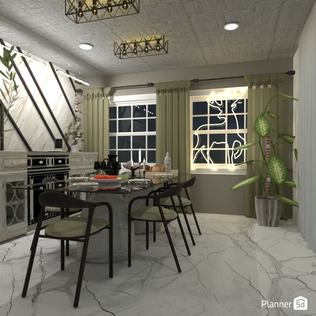 DB: Thanksgiving Day - room shell copy #23495422 by Editors Choice