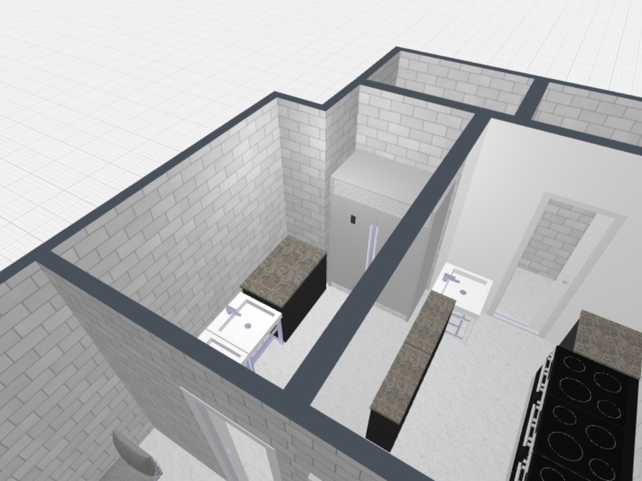 南洋唐人街外卖厨房设计 #25808972 by User 170780444