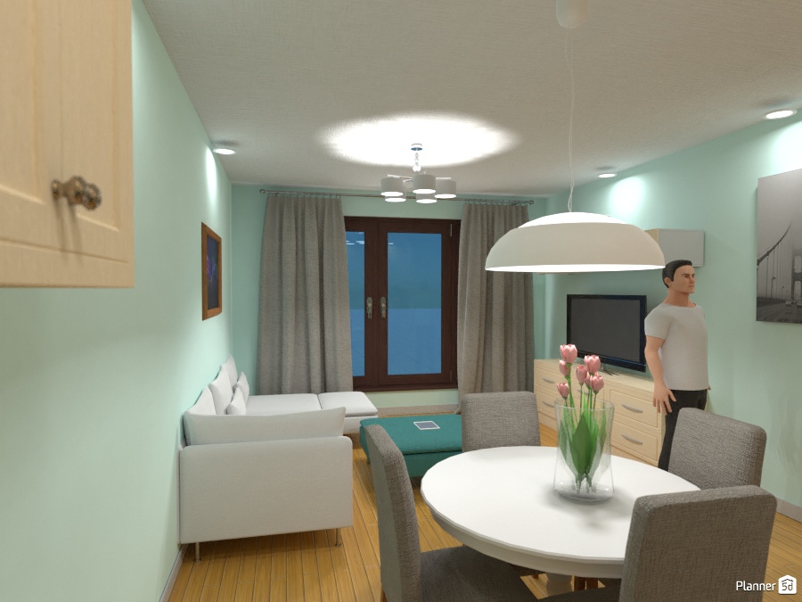 Our apartment - living room #1962208 by Miroslav K