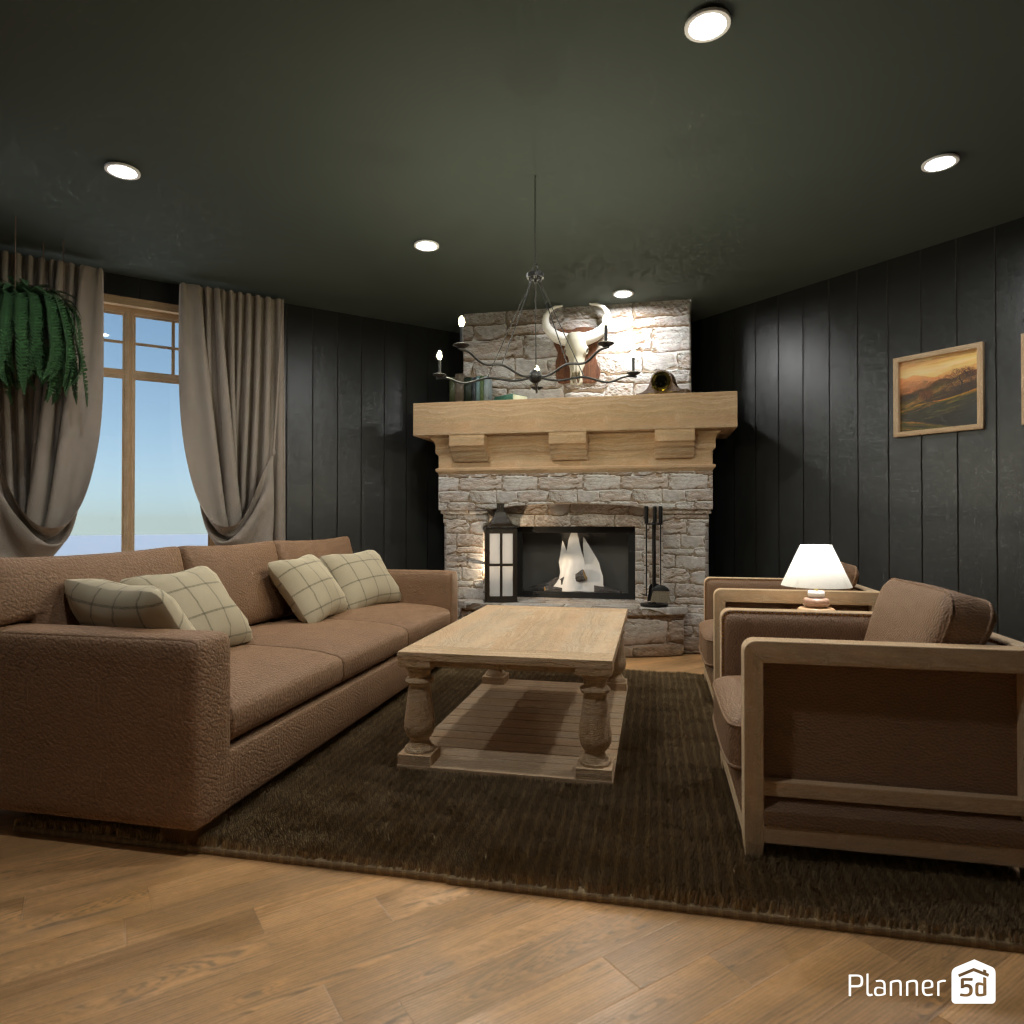 Country Living room #20195299 by Editors Choice