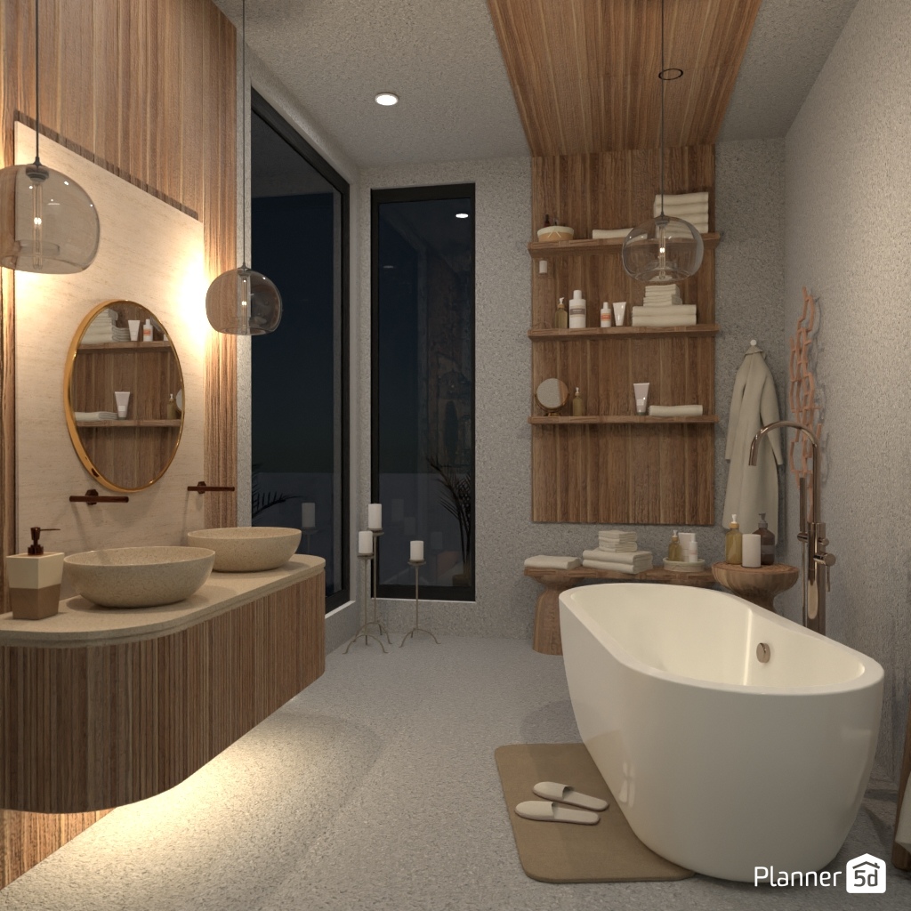 Natural bathroom #22071822 by Editors Choice