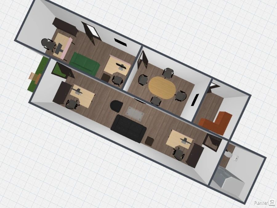 Sunter Garden Office #84292 by Nathania Valmai