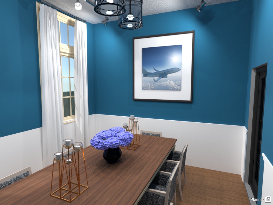 Blue Dining #2521909 by BerniceAnastatia