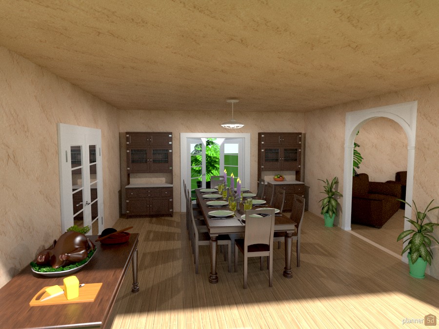 lighted dining #1185485 by Joy Suiter