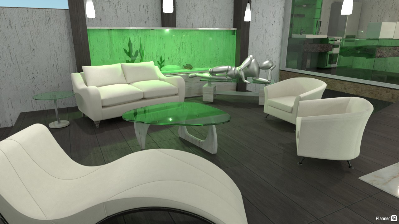 Elegant Loft Living Room #3071482 by Amber Delgado