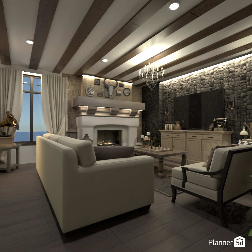 Country Living room #20126323 by Editors Choice