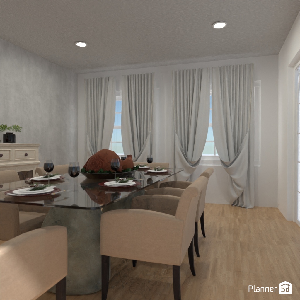 DB: Thanksgiving Day - room shell copy #23491014 by Editors Choice