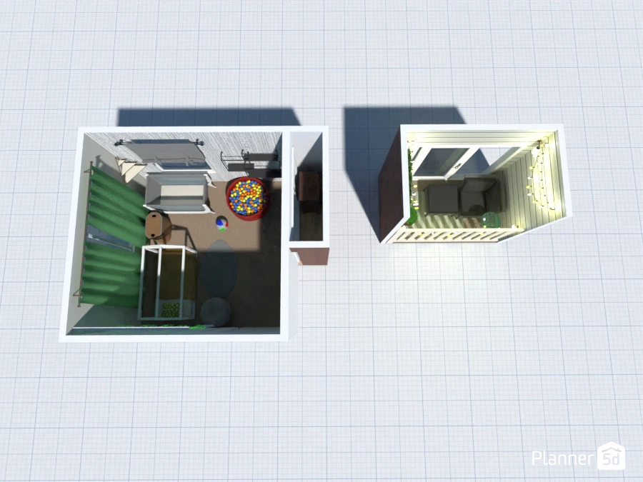 Mateo's bedroom and Karla Patio #115668 by Dakota Collins