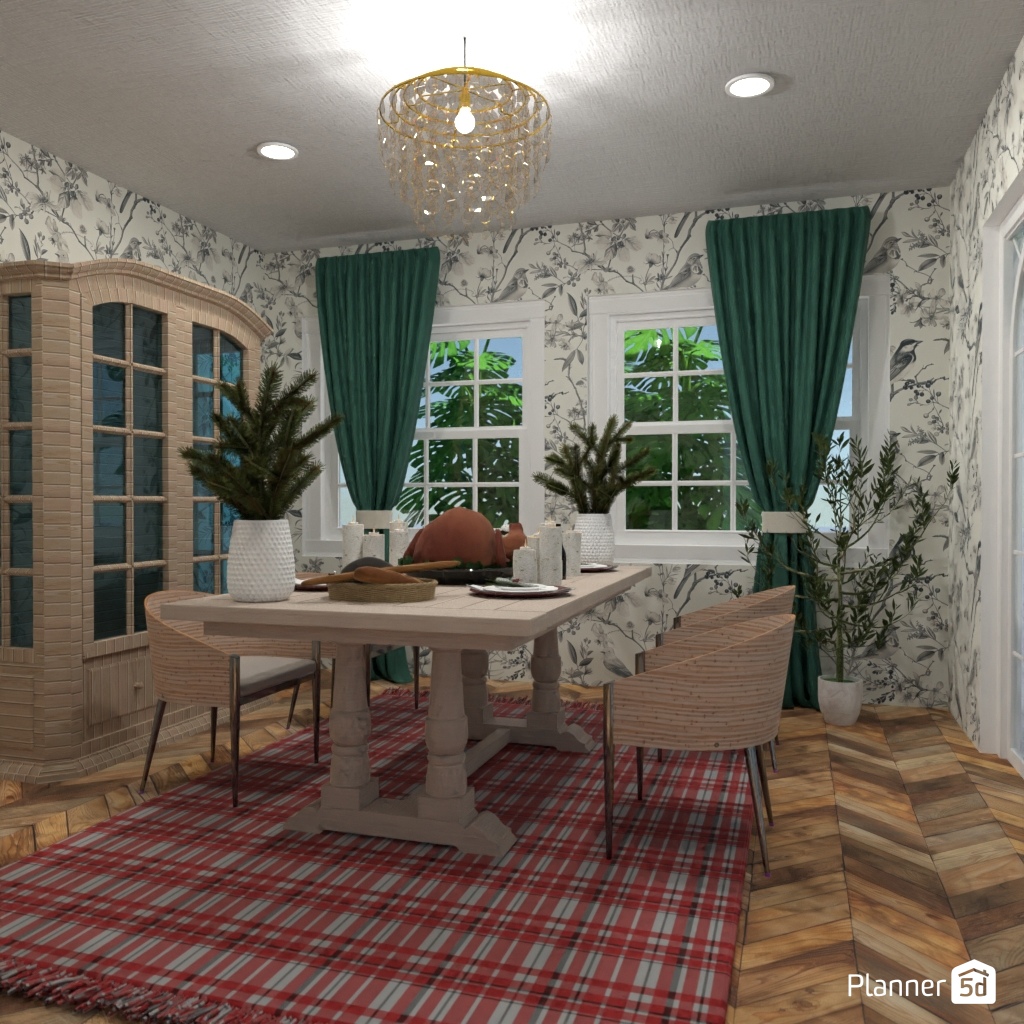 DB: Thanksgiving Day - room shell copy #23410855 by Editors Choice