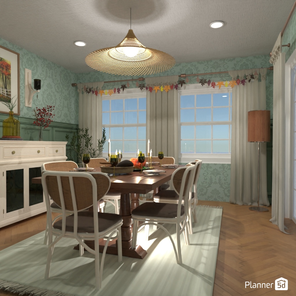 DB: Thanksgiving Day - room shell copy #23400779 by Editors Choice