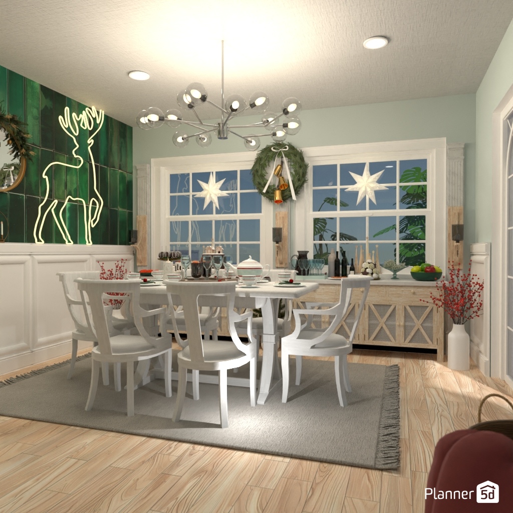 DB: Thanksgiving Day - room shell copy #23477483 by Editors Choice