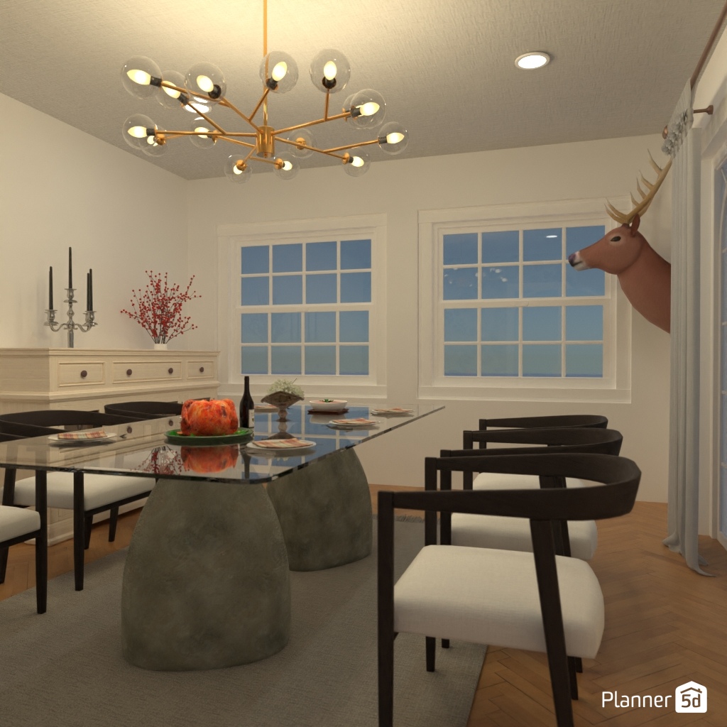 DB: Thanksgiving Day - room shell copy #23432935 by Editors Choice