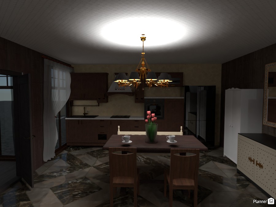 Rustic Kitchen #3255609 by Mermaid