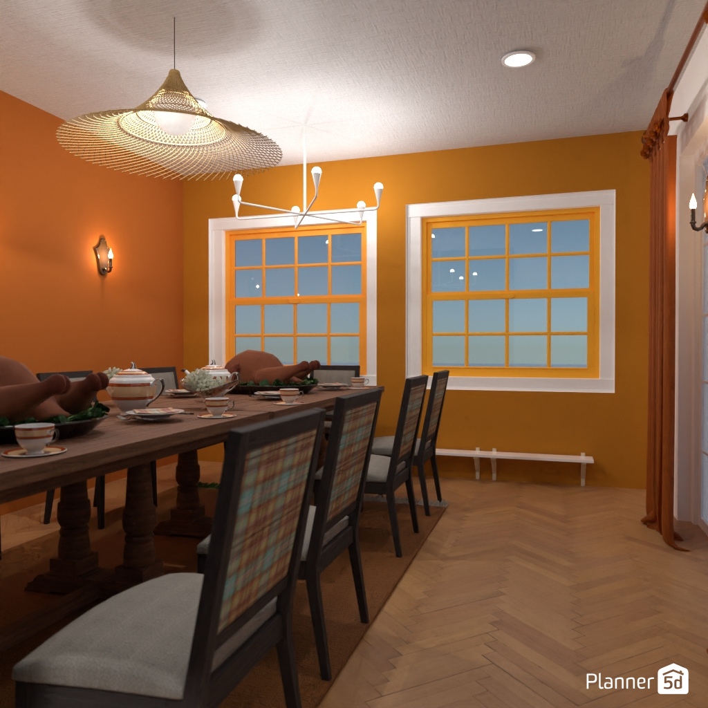 DB: Thanksgiving Day - room shell copy #23423871 by Editors Choice