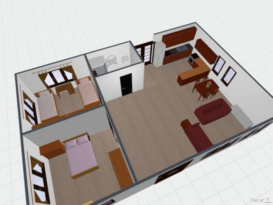 casa campestre de un piso #73839 by Anonymous