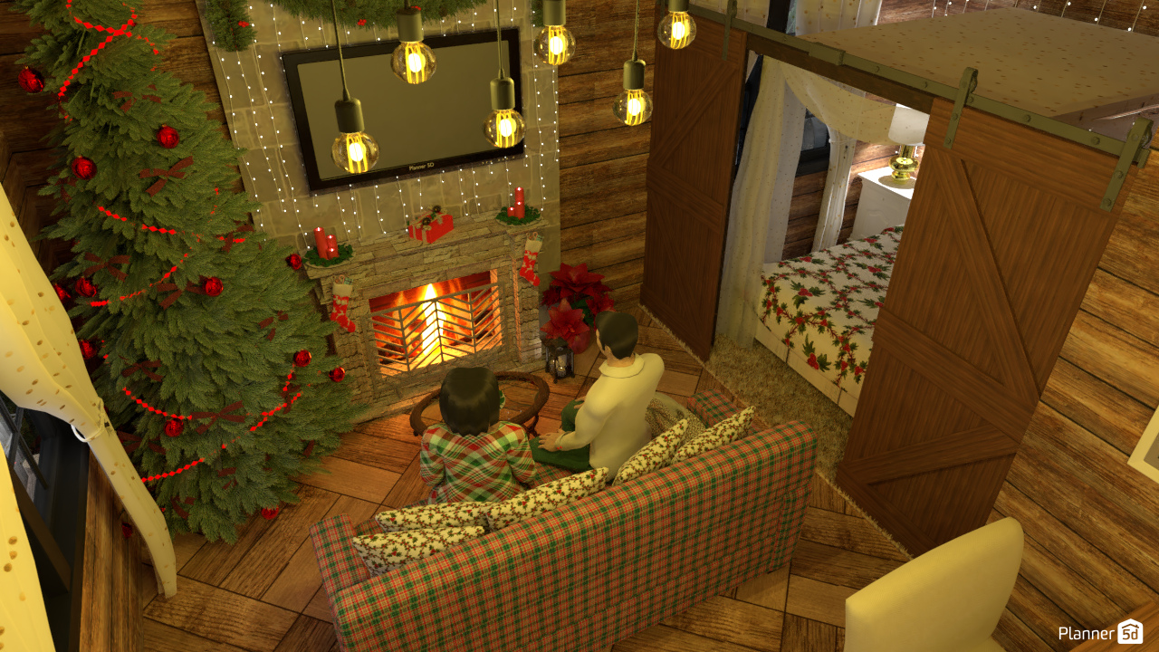 Tiny Christmas Lodge #5740477 by Chiara Meazza