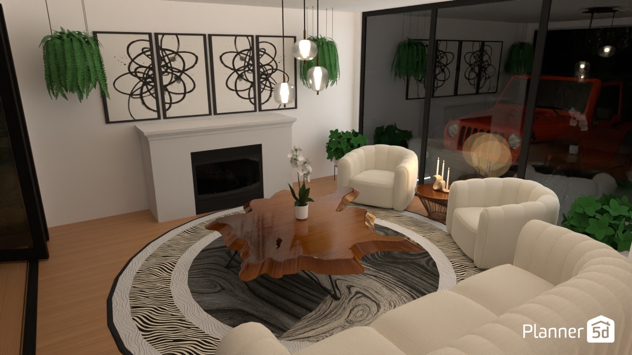 modern living room #3397360 by Jennifer