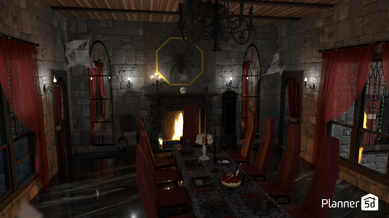Halloween Mansion #10120000 by María José T.