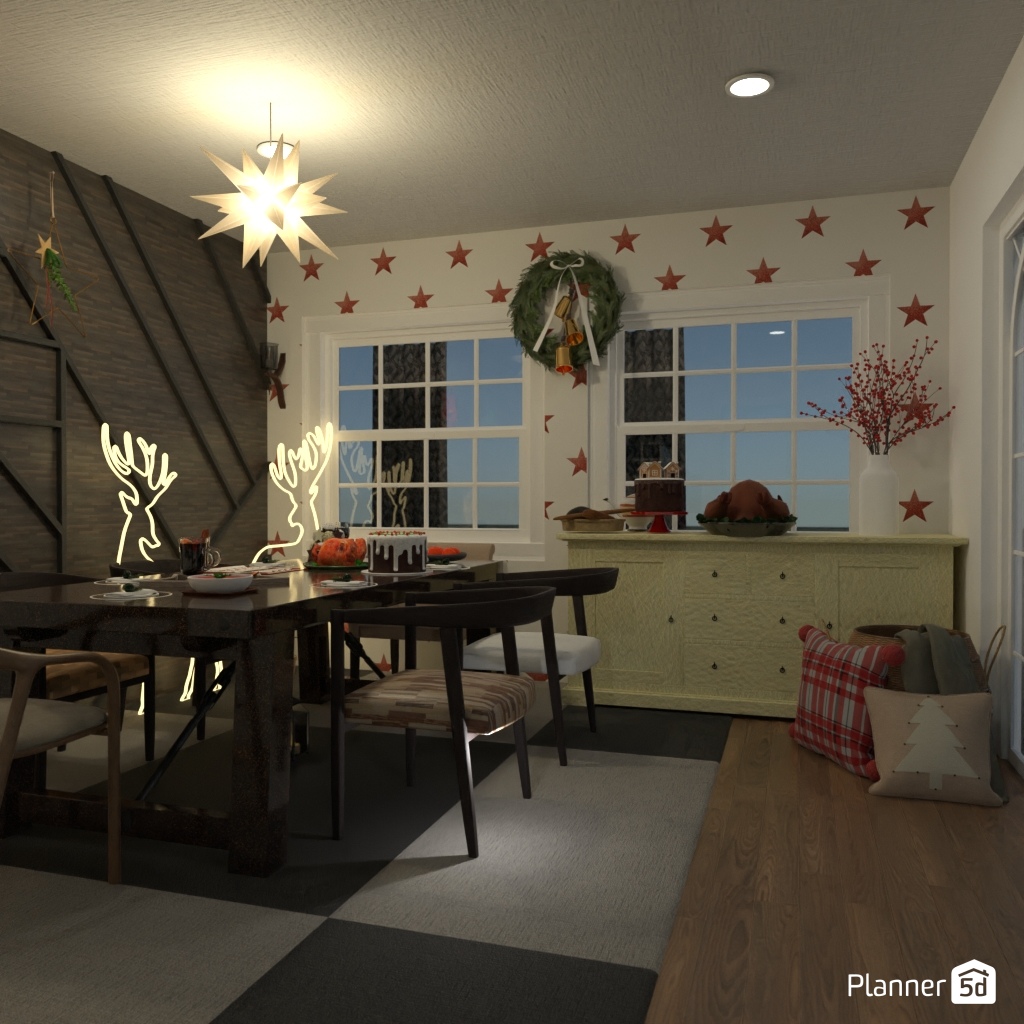 DB: Thanksgiving Day - room shell copy #23412431 by Editors Choice