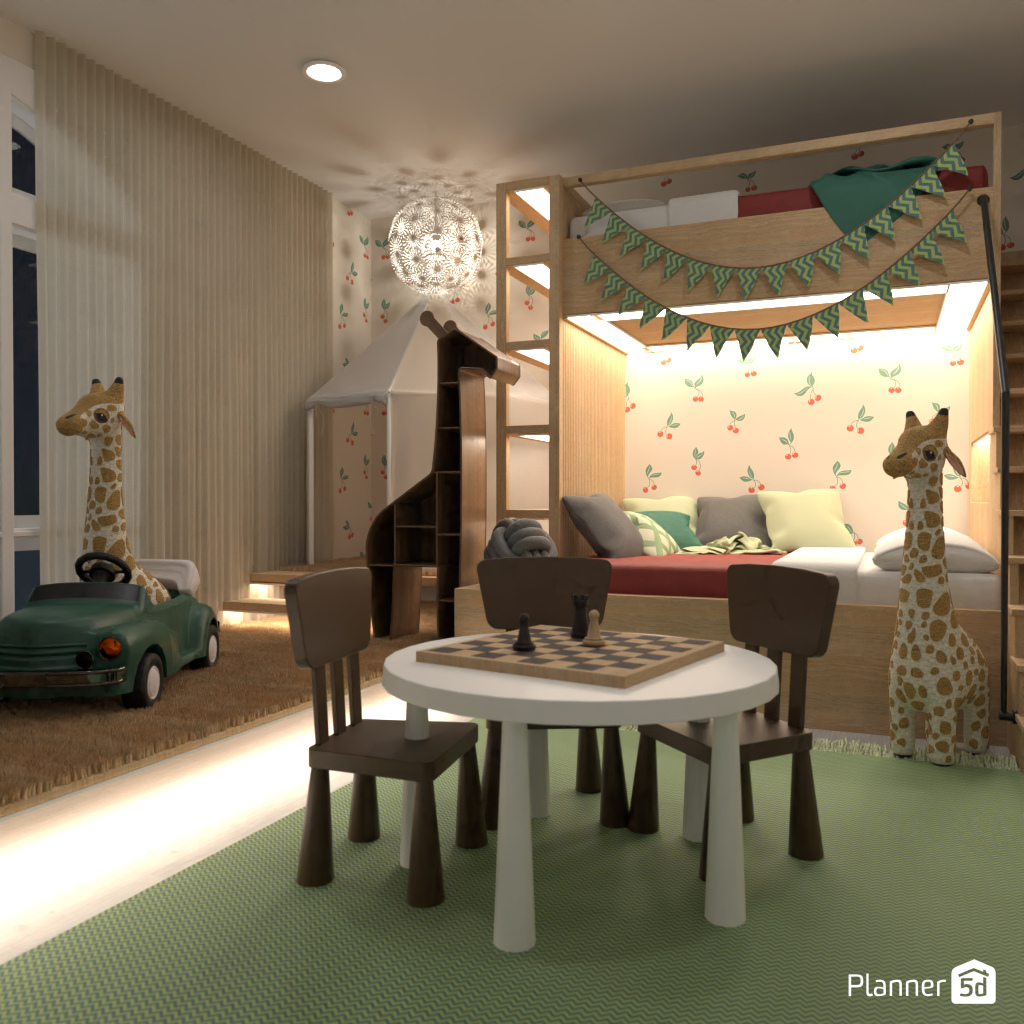 Candy Land Kid's Room #21270454 by Editors Choice