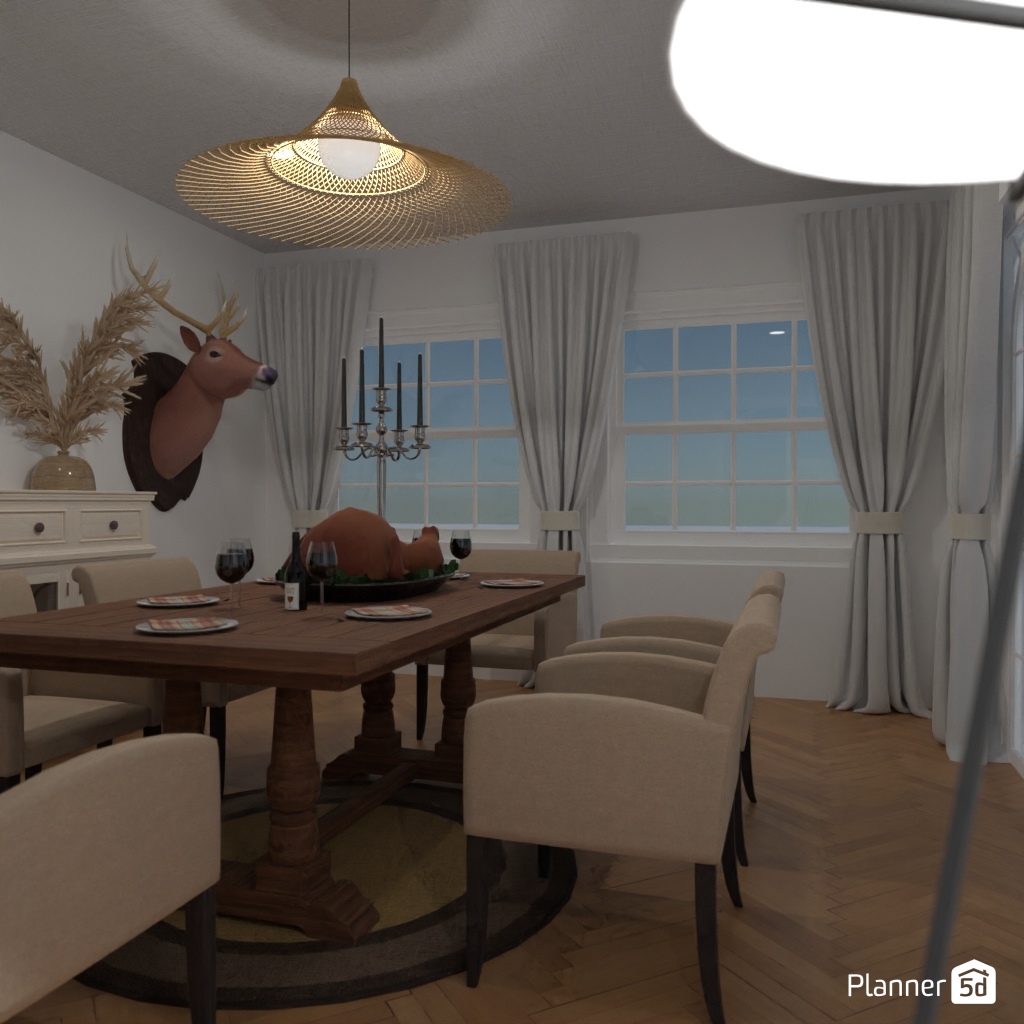 DB: Thanksgiving Day - room shell copy #23440287 by Editors Choice