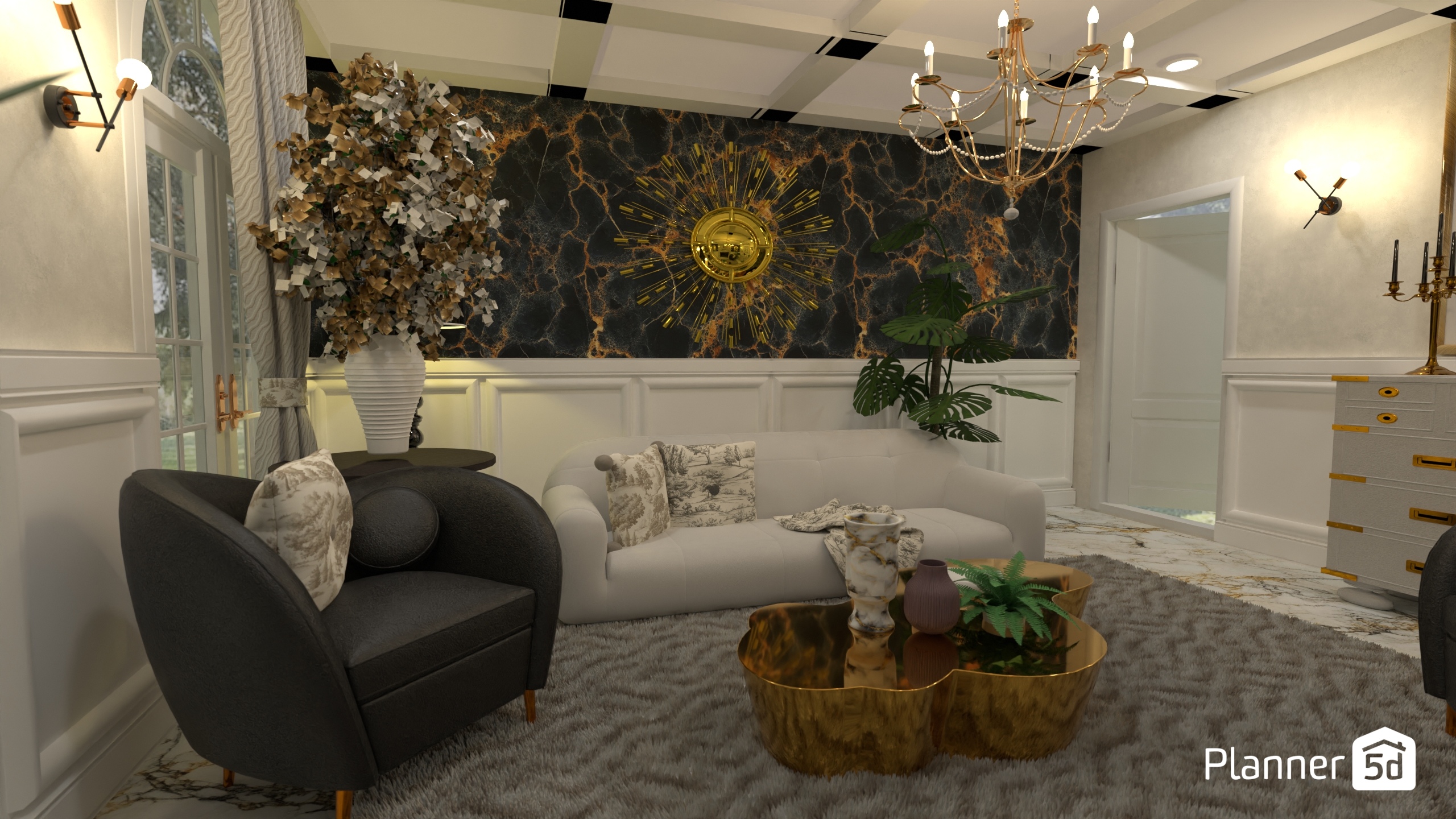 Maximalism interior #1 #26711996 by Micaela Maccaferri