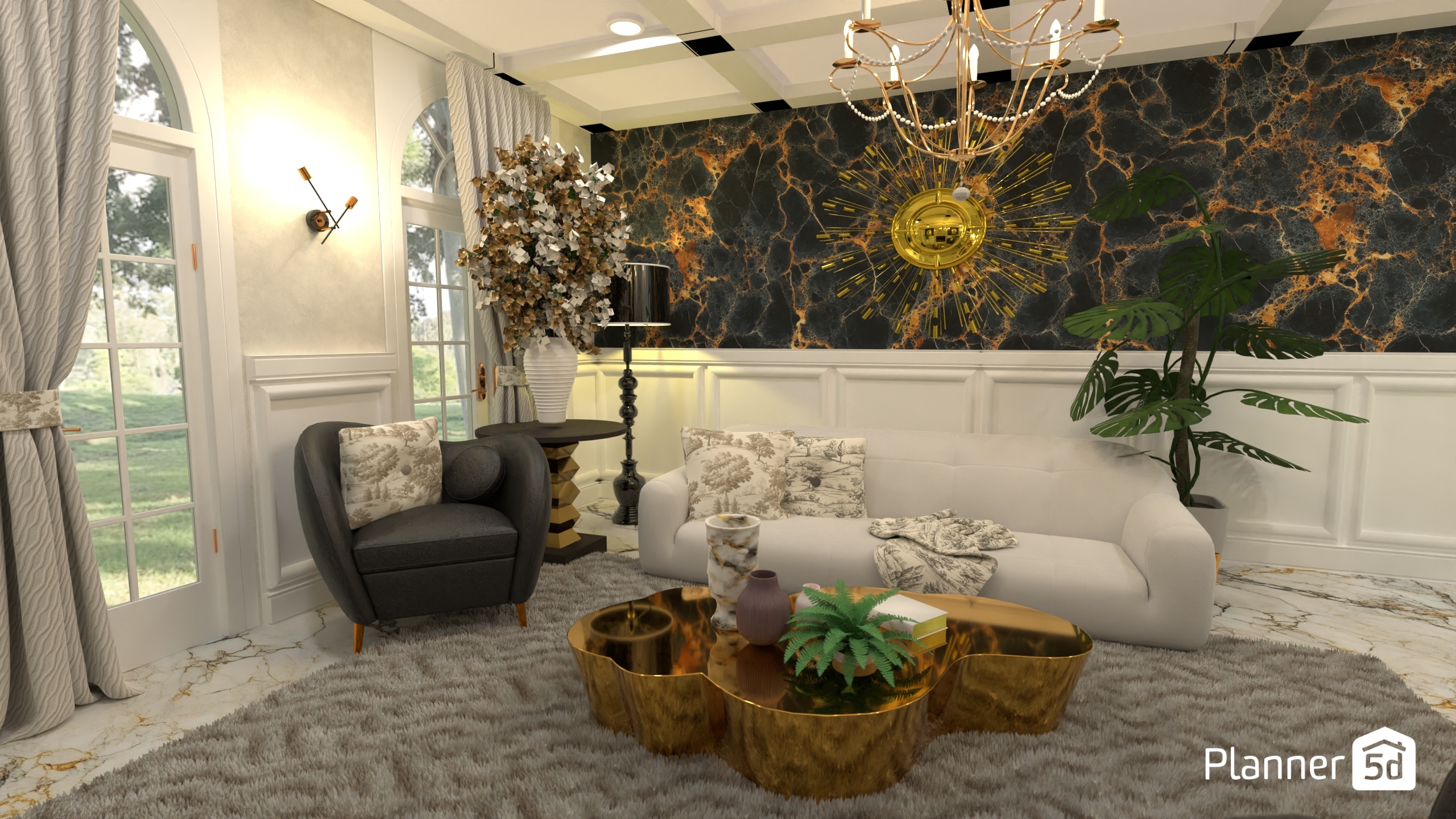 Maximalism interior #5 #26712540 by Micaela Maccaferri