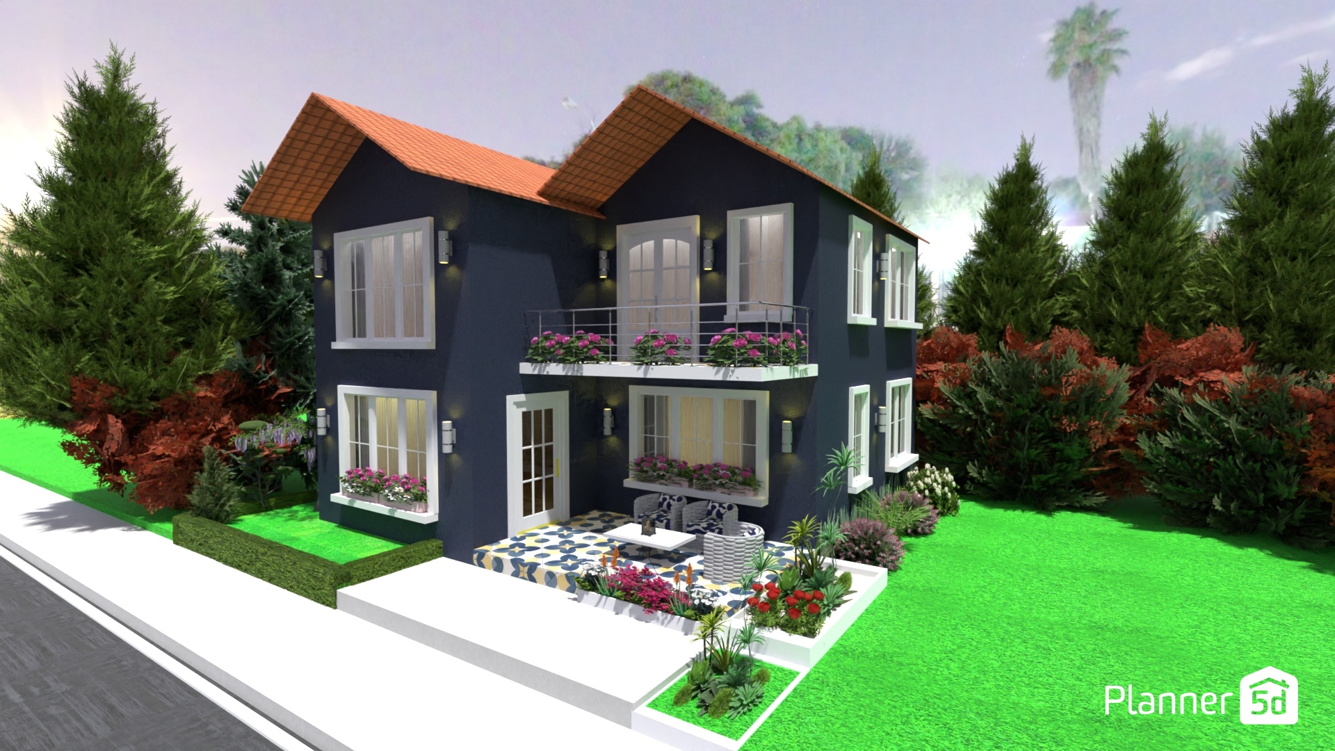 Blue House #29834272 by MariaCris