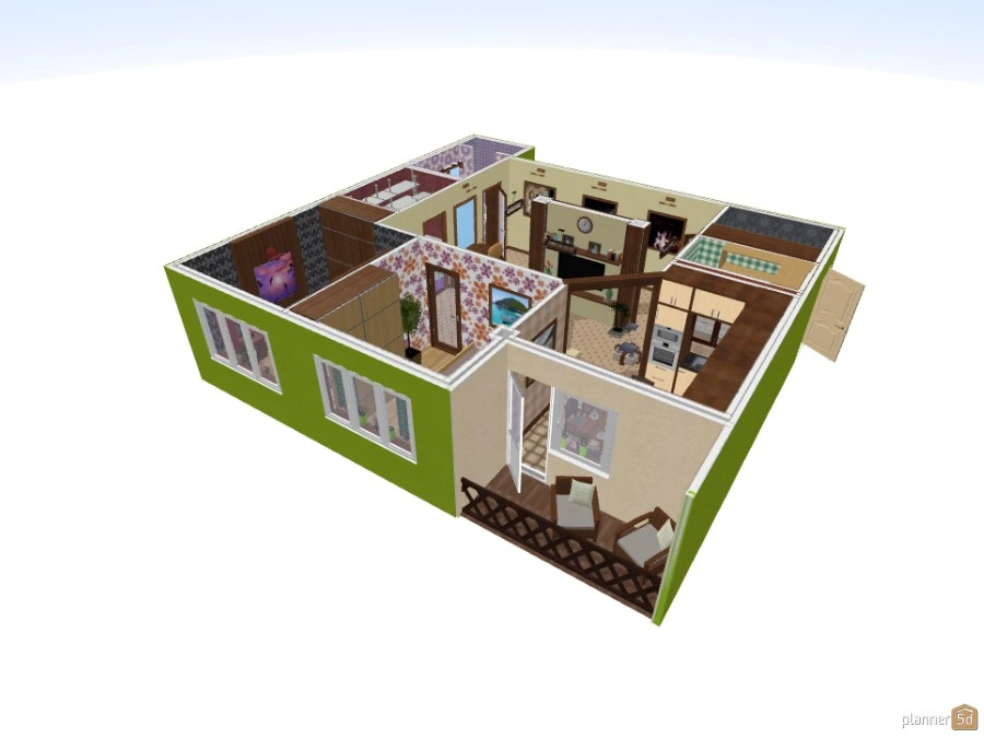 Sadoveanu 85 m2 INTERIOR #47424 Por DIACONU CORNEL