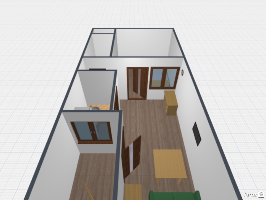 Room 15x30 - Free Online Design | 3D Decor Floor Plans by Planner 5D