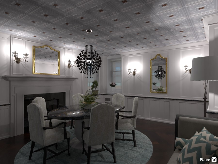 Sala neoclassica 2 #3988487 by Moonface