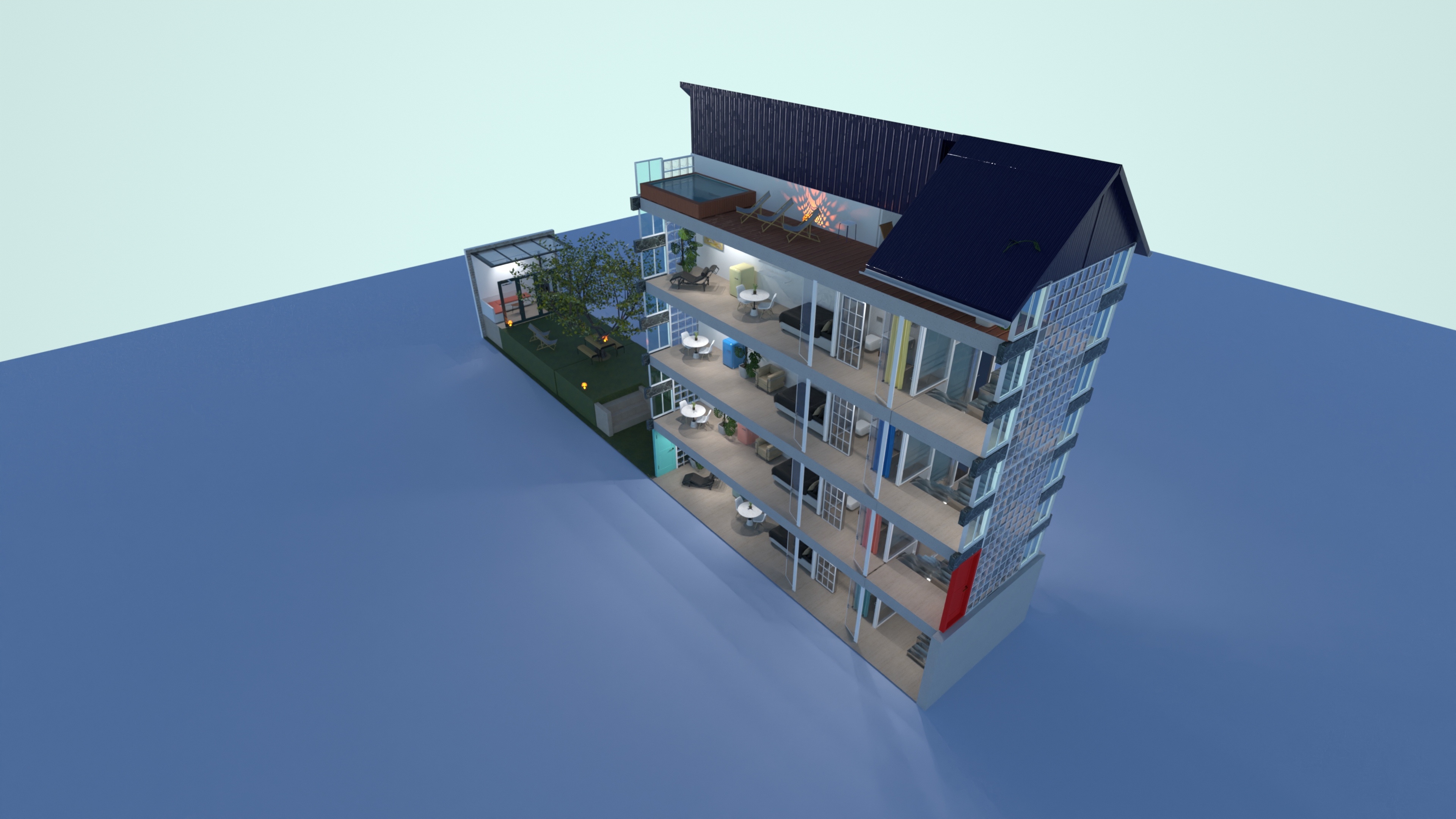 Predio 7xT0 4 Pisos desfazados v24 #23367746 by User 105337311