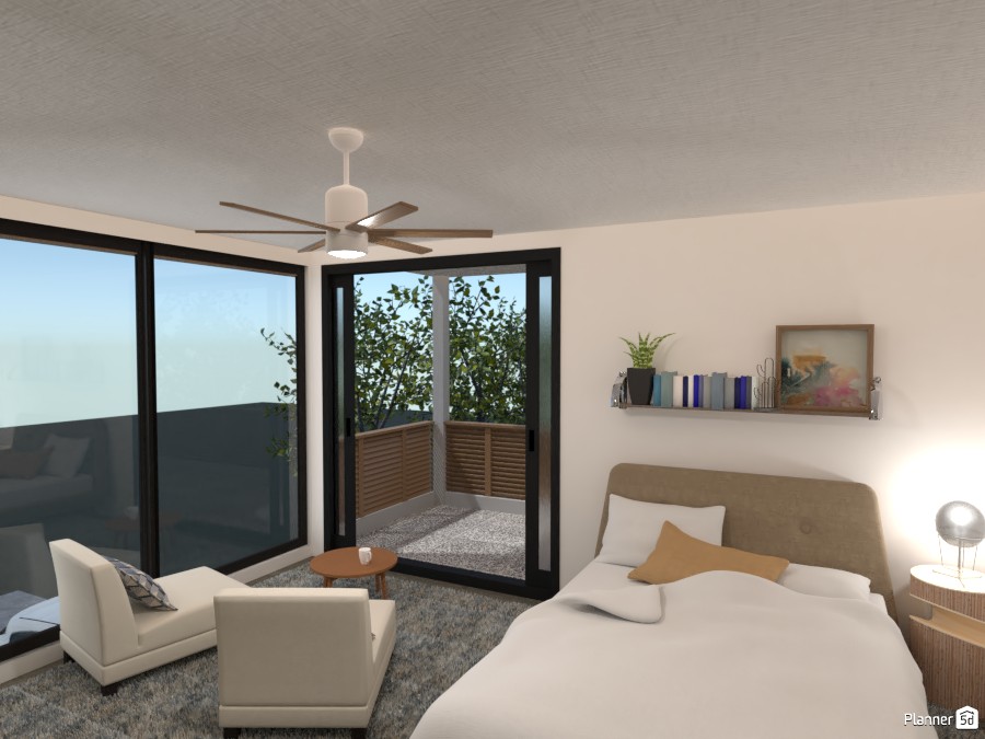 Master Bedroom in Tropical Environment #4135520 by Isabel