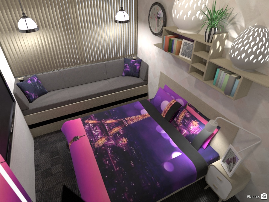 Girls bedroom #2204942 by Wilson