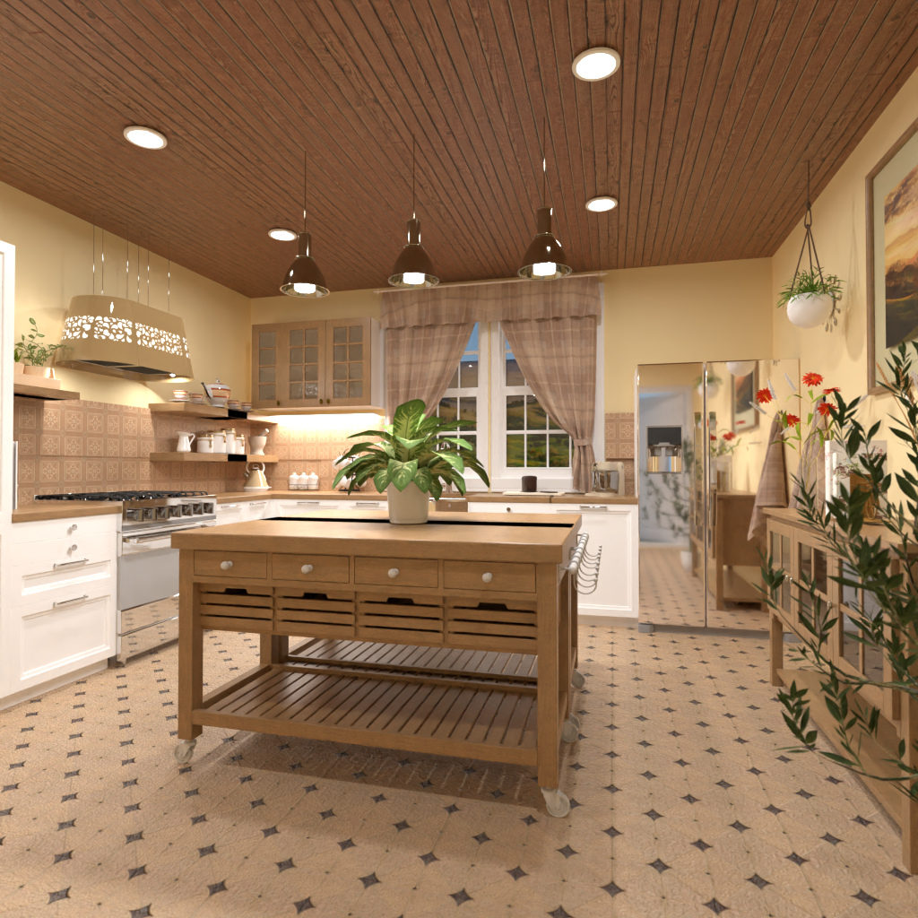 Vintage kitchen #3350840 by Editors Choice