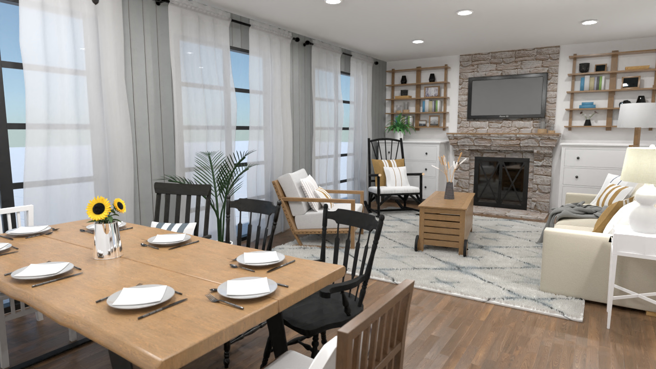 Farmhouse interior #8892225 by Gabija