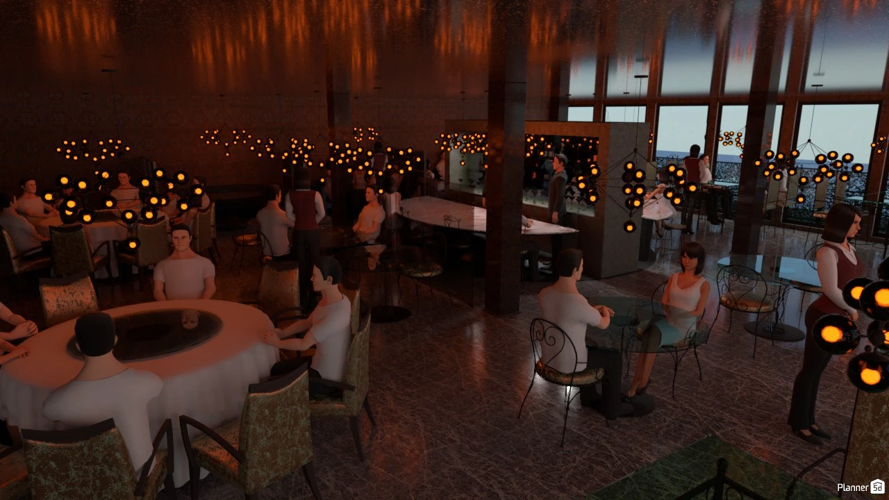 Restaurant & Patio #81040 by Stallion87