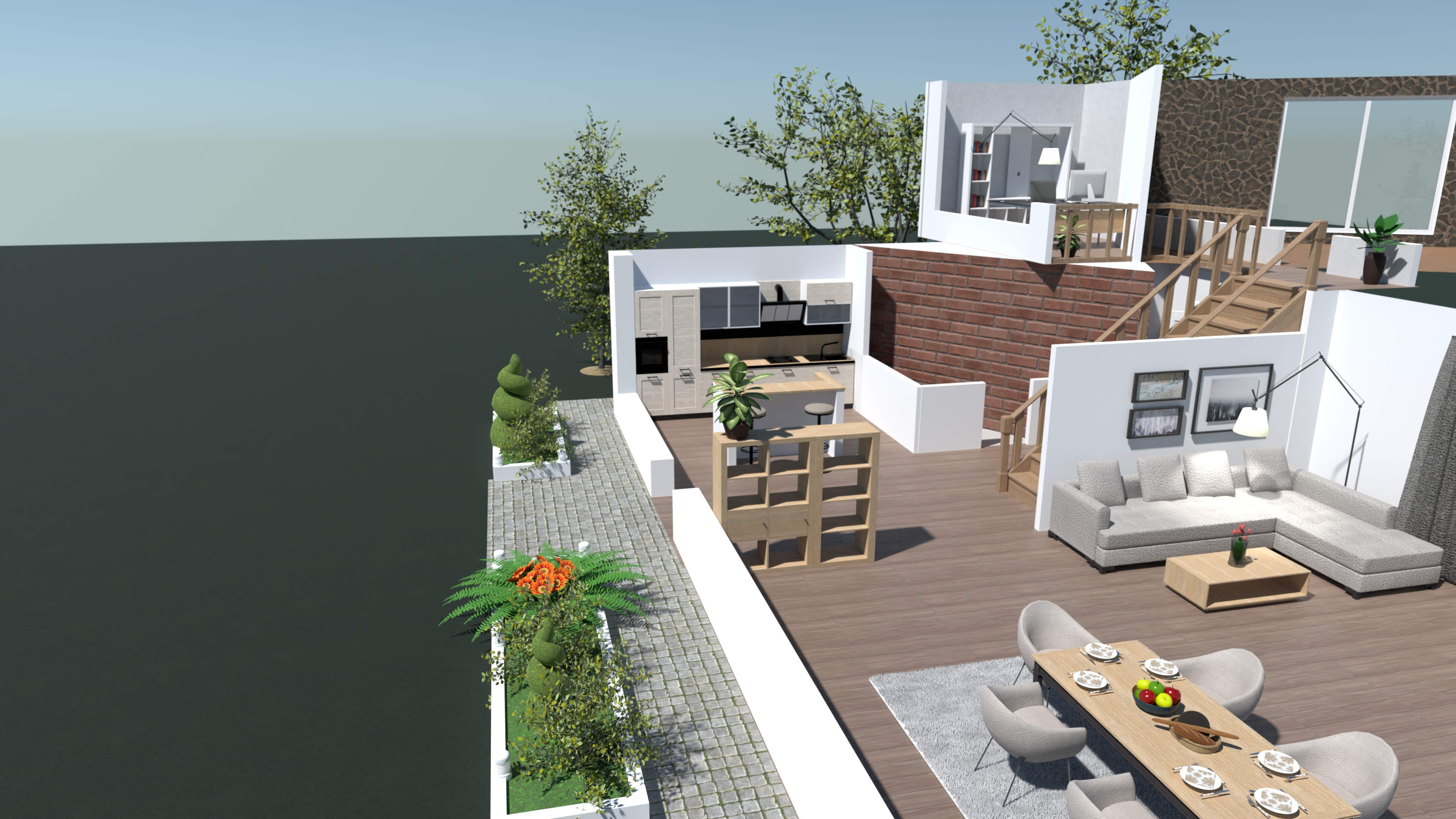 Two Story House #23429499 by Alina