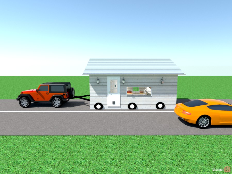 8' x 20' trailer with loft bed 1229563 by Joy Suiter image