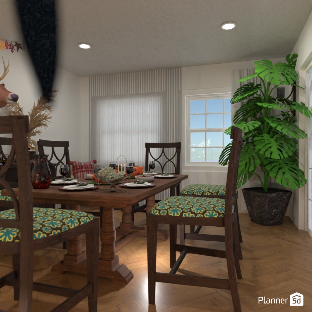 DB: Thanksgiving Day - room shell copy #23403343 by Editors Choice